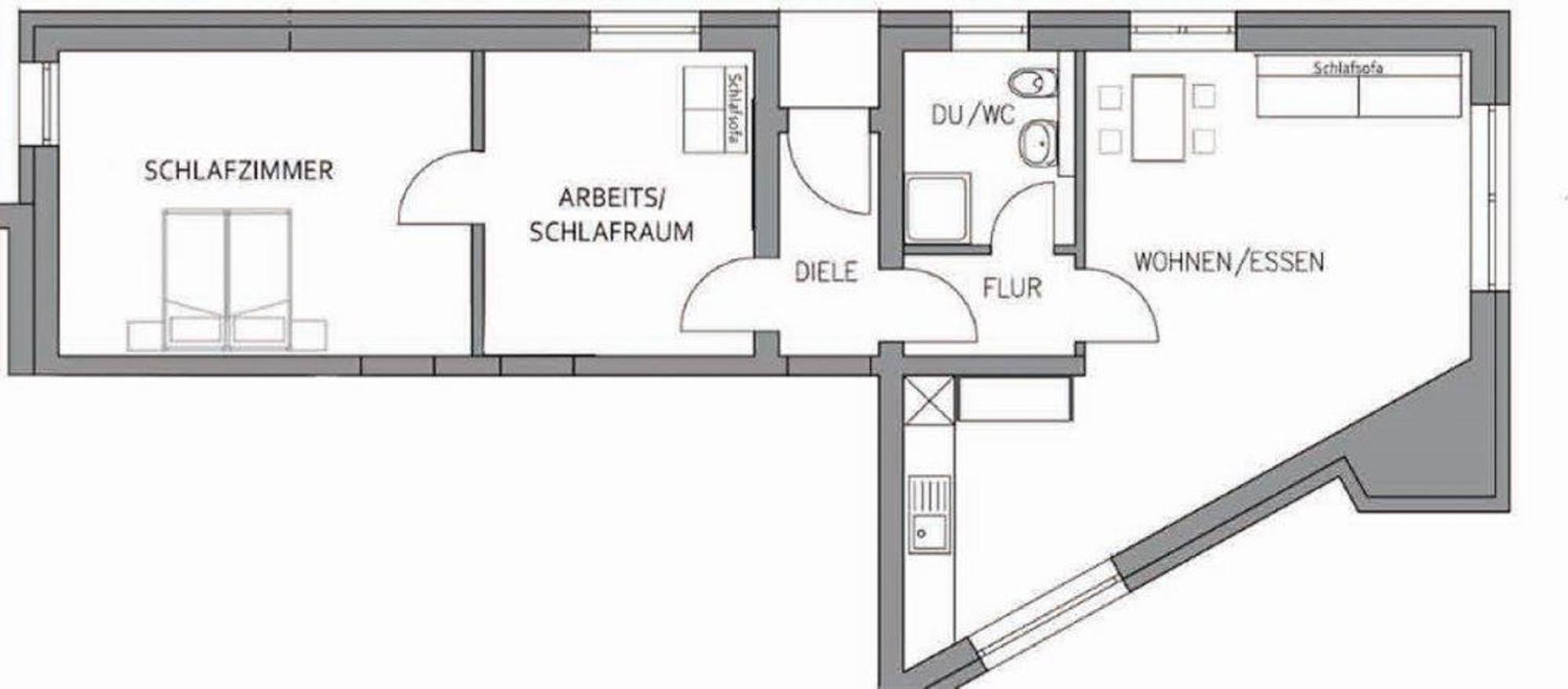 Ferienwohnung Rheinauen Гермерсхайм Экстерьер фото